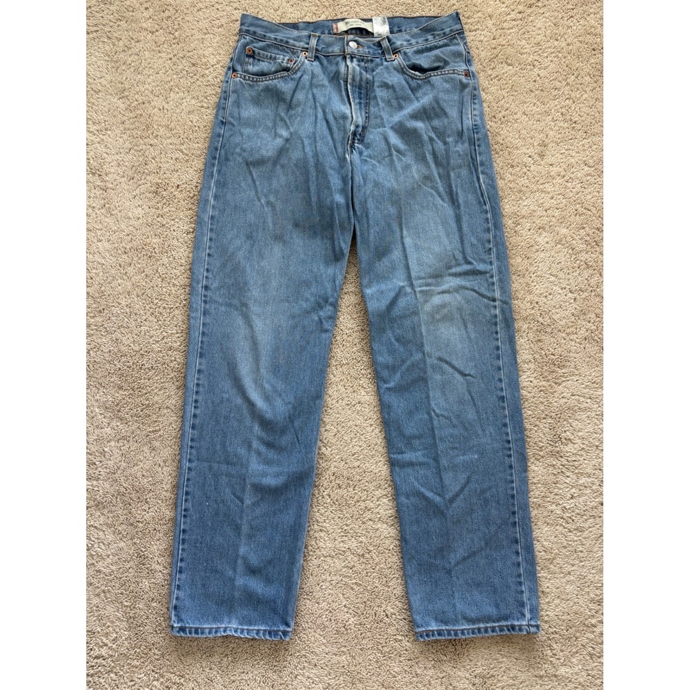 Levi's 550 Relaxed Fit Jeans 34x33 Blue Vintage 90s Tapered Leg Denim